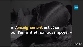 L'école autrement : la méthode Steiner | Franceinfo INA