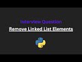 Remove Linked List Elements - Leetcode 203 - Python