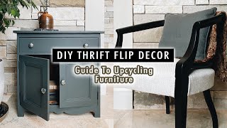 DIY THRIFT FLIP DECOR: Guide To Upcycling Furniture | XO, MaCenna