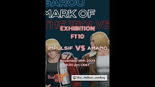 FT10 GAROU TV: AMANO vs IMPUSLIF