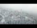 european winter 2018 by drone 4k neuschwanstein castle