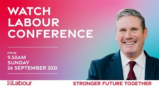 Watch Labour Conference 2021 Live - Day 2