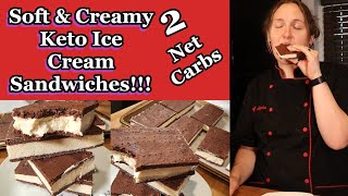 Keto Ice Cream Sandwich