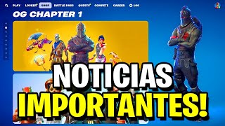 NOTICIAS IMPORTANTES PARA FORTNITE 2025! - Regresan Más Skins OG y Pases de Batalla !?