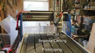 JimCad takes possession of the new  ABT 6090 CNC Router from China