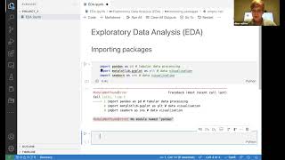 2. Exploratory data analysis (EDA) and data visualization with Python.
