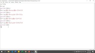 Assignment Operators in Python | Python Tutorial for Beginners in Hindi 17