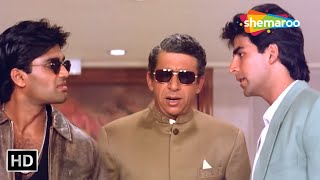 अंधे को कौन अंधेरे में रख सकता हैं | Mohra - Part 3 | Naseeruddin Shah, Akshay Kumar, Suniel Shetty