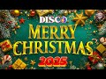 Merry Christmas Medley Mix 2025🎅Top Vibrant Disco Christmas Songs Remix🎄