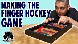 How To Make A Tabletop Finger Hockey Game / Easy Woodworking Project