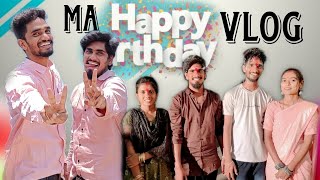 మా birthday 🎂💞 vlog || shivaji || sagar || navya || jaanu ||