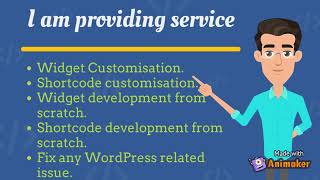 fix, customize and create widget and shortcode for wordpress