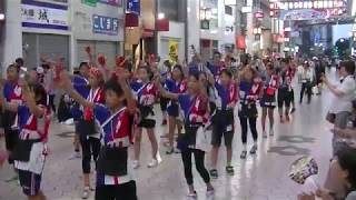 よさこい列伝2017・高知市子ども会連合会（第64回よさこい祭り）【高知県高知市】（平成29年・2017）