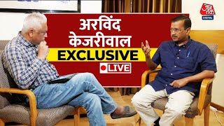 Arvind Kejriwal EXCLUSIVE Interview LIVE: Delhi के CM Arvind Kejriwal ने Aaj Tak से की खास बातचीत