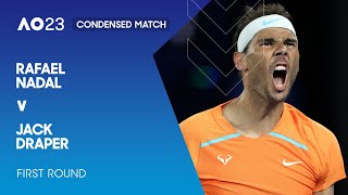 Rafael Nadal v Jack Draper Condensed Match | Australian Open 2023 First Round