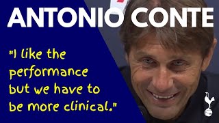 ANTONIO CONTE: Tottenham 2-1 Fulham: "I Like the Performance but we Have to be More Clinical"