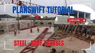 STEEL- ROOF TRUSSES MEASUREMENTS WITH PLANSWIFT SOFTWARE