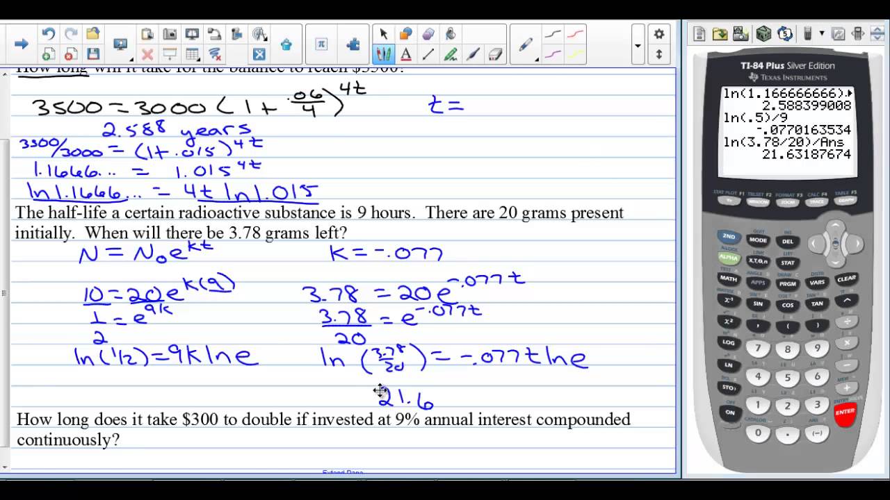 Honors Precalculus 3.1 Day 2 In Class Notes - YouTube