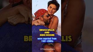 Bruce Willis and Demi Moore were married from 1987 to 2000❤️ #nostalgia #brucewillis #demimoore