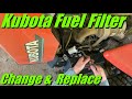 [Kubota Diesel] Bogging & Power Loss Fix: Replacing Fuel Filters Lawnmower & Some Tractors