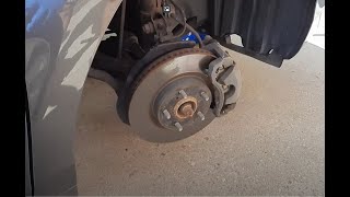 Brake Pads and Rotors Replacement on Toyota Camry 2011- Front and Rear .