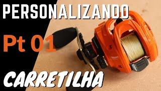 Personalização de carretilhas - Seaknight Falcon / Reel customization - Seaknight Falcon Painting