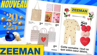 catalogue ZEEMAN SAINT VALENTIN du 25 au 31 janvier 2025 📢 Arrivage - FRANCE