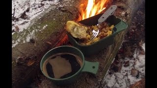 Tagged!  Bushcraft breakfast!