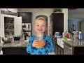 our kids love orange juice so ivy makes an orange surprise for levi