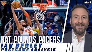 NBA Insider breaks down the Knicks big win over Indiana led by Karl-Anthony Towns \u0026 Josh Hart | SNY