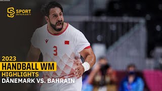 Bahrain unterliegt Dänemark deutlich | SDTV Handball