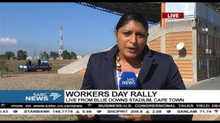UPDATE: Workers' Day rally in Western Cape