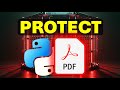 PROTECT your PDF Files with Python 🔒