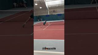 Two great points from Justin Boulais at the ITF 25K Ithaca. 🔥 #tennis