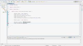 Java GUI Programming - Tutorial 9 (Menu Bars) HD