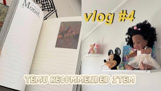 vlog#4 테무추천템✨선물용으로도 괜찮은 아이템, 그릇장,화분스탠드조립🛠️