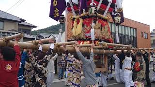 2022宇多津太鼓台祭り【西町中太鼓台】