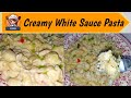 Creamy White Sauce Pasta Recipe By Javeria Food Vlogs |  Cheesy Creamy Pasta recipe | Pasta Recipe