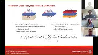 Ultrafast dynamics of correlated electrons in solids workshop 2020 - Roesner