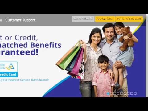 Internet banking Registration in Canara Bank Internet banking Registration in Canara Bank
