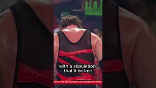 Why Kane lost his mask in wwe