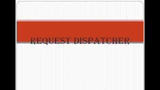 Java Servlet - RequestDispatcher interface