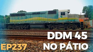 Locofan20 - Locomotiva DDM 45 no pátio do Luís Iglesias.