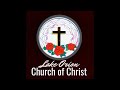 Nov 3 , 2024 - Lake Orion Church of Christ