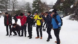 【正氣家族樂遊日本北陸溫泉戲雪】下大雪的合掌村#3