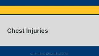 Chest Injuries