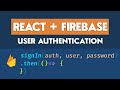 User Authentication with React & Firebase: Full Tutorial
