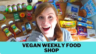 VEGAN FAMILY FOOD SHOP & MEAL PLAN | Asda Food shop | Vegan meal ideas