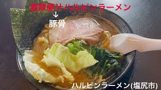 【濃厚豚骨ハルピンラーメン】in 塩尻広丘駅前店