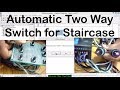 PLC ladder logic programming tutorial# 24: Manual and Automatic two way switch using npn sensors